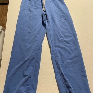 Figs Ceil Blue High Waisted Livingston Scrub Pants